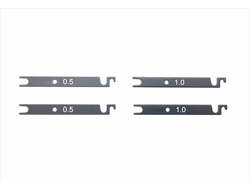 アルミバルクヘッドスペーサー(0.5t,1.0t) 各2pcs PARSEC-12/C用 [SDP-2000]