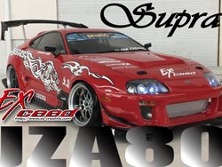 TOYOTA JZA80 Supra(1/10RCポリカボディ) [SU-BODY-JZA80]