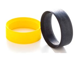 MOLDED TIRE INSERT SOFT(YELLOW) FOR TOURING CAR [IM-TA-001]