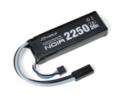 Noir LiPo 7.4V 2250mAh 20C ミニS互換サイズ [GFG904]