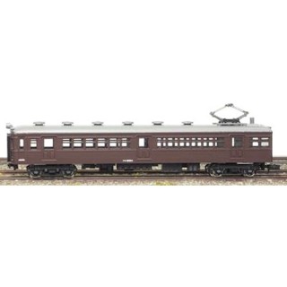 クモハ51形制御電動車(半流)(茶色)(着色済みエコノミーキット) [13005]