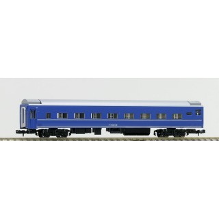 JR客車 オハネ25-100(15) 形(銀帯・Hゴム黒色) [9513]