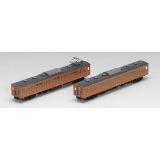 国鉄 103系通勤電車(ユニットサッシ・オレンジ) 増結セット [98239]