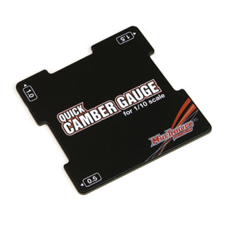 クイックキャンバーゲージ(0.5° 1.0° 1.5°) 1/10ツーリング&オフロード仕様 [MR-CGS1]