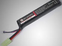 7.4V 800mAh Li-Poバッテリー(M4ストックチューブ用) [G-11-078]