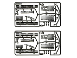 セミトレーラー カーボン強化ツヤ消しアクスル [TROP-25]