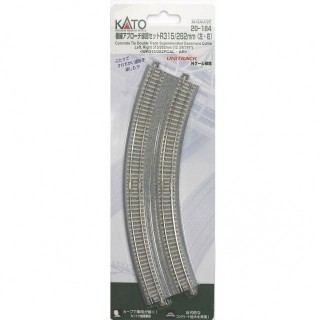 複線アプローチ線路セット R315/282mm(左・右) ＜WR315/282PCAL・AR＞ [20-184]]