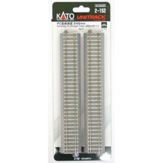 PC直線線路 246mm(4pcs) [2-152]
