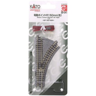 電動ポイント R150mm(右) <EP150-45R> [20-241]