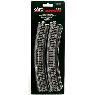 単線高架曲線線路 R381-30° <R381-30V>(2pcs) [20-540]