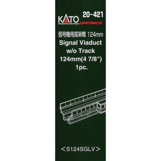 信号機用高架橋 124mm <S124SGLV>(1pc) [20-421]