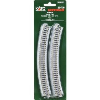 曲線線路 R348-30° <R348-30>(4pcs) [20-130]