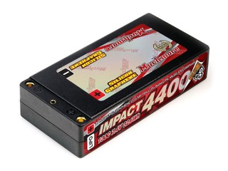 IMPACT Silicon Graphene LCG Max-Punch FD4 Li-Poバッテリー4400mAh/7.4V 130C ショッティハードケース・ピン仕様 [MLSG-STLCGMP4400]