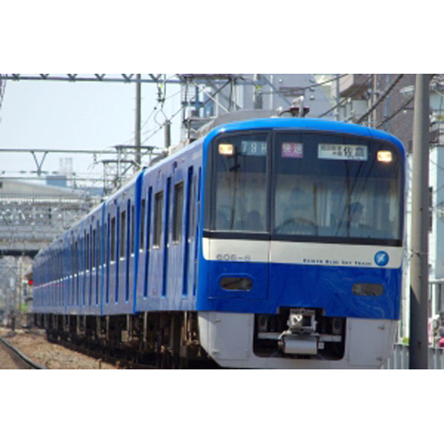 京急600形 KEIKYU BLUE SKY TRAIN 増結用中間車4両セット(塗装済キット ...