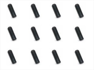 ステンレスホーロービス ブラックメッキM3×8ｍｍ(12pcs) [HSB-308]