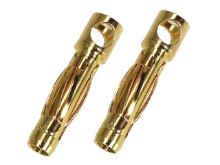 ヨーロピアンコネクターE 4.0mm(オス クランクポート付 2pcs) [EG-2881]