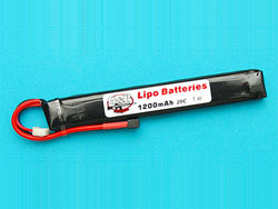 ７.４Ｖ １２００ｍＡｈ（２０Ｃ） Ｌｉ?Ｐｏｌｙ リチャージブル・バッテリー（Ｂ） [GP863B]