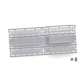 ワイドレール用壁 S70・信号機用(6種×8枚入) [3054]