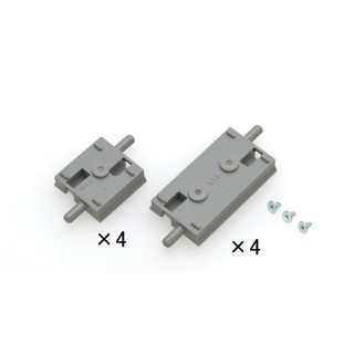 ワイドレール用単線橋脚ベース S18.5・S33(各4本入) [3069]