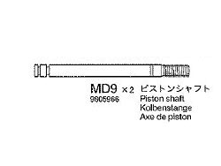 ホーネット ピストンシャフト(2本) ※アフターパーツ※ [19805966]