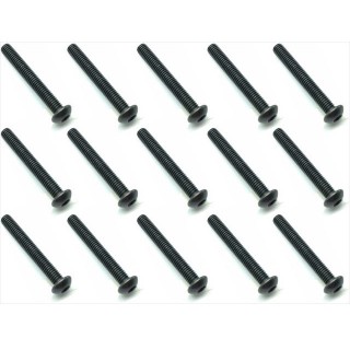 ステンレスヘックスビス皿３×２２ｍｍ（１５ｐｃｓ） [SSR-322]]