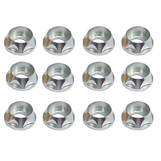 キャップビス用アルミM4皿ワッシャー ヘリ用 シルバー [SGE-116S]