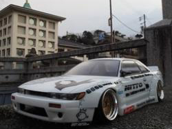 S13 シルビア ROCKET BUNNY V2 ワイドキット [AD011-5]