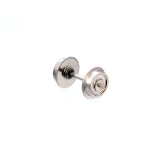 車輪 直径=5.6mm・ギア無し(新集電・銀) [0653]