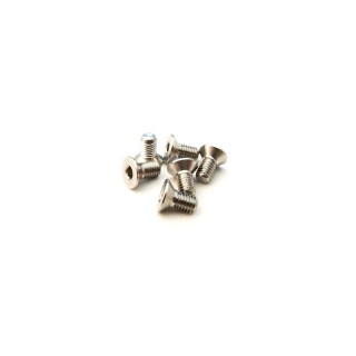 高精度切削ステンレスヘックス皿ビス M3×5mm 6本入 [HS-48556]]