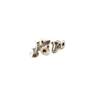 高精度切削ステンレスヘックス皿ビス M3×6mm 6本入 [HS-48557]]