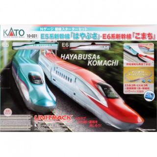 E5系新幹線「はやぶさ」・E6系新幹線「こまち」 複線スターターセット [10-031]