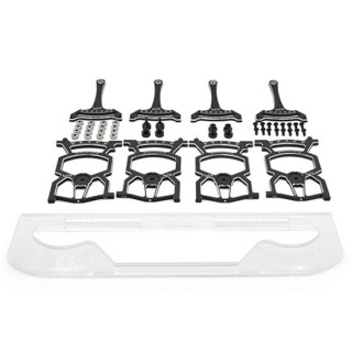 セットアップシステム Ver.2 1/10オンロード用 ブラック [YT-0140BK]