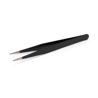 スマートピンセット ストレートタイプ ブラック 1本入 [TP-100BK]