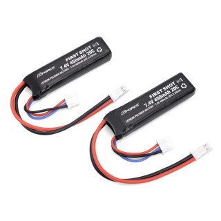 FIRST SHOT 7.4V450mAh20C ハンドガン用(2本入) [GFG991]]