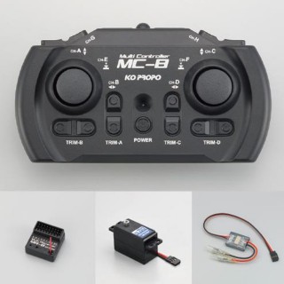 MC-8 2.4GHz MX-F EPセットC(PDS-2503+MD-1LB) [KO-10714]]