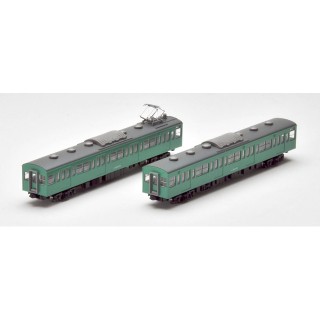 103系通勤電車(初期型冷改車エメラルドグリーン) 増結セット [92480]