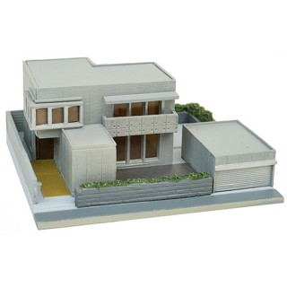 建物コレクション 012-4 現代住宅B4 [313731]