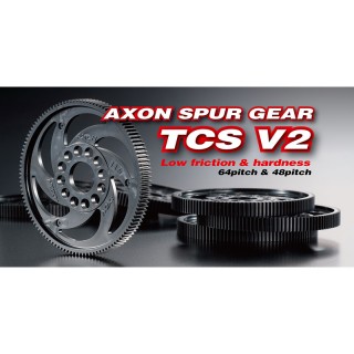 AXON SPUR GEAR TCS V2 48P 80T [GS-T4B-080]]