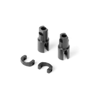 スチールソリッドアクスルカップ(2pcs) [305134#]