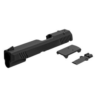 Carbon8 CO2 M45CQP/DOC用カスタムスライド エインヘリアル(BK/無刻印) [LL-17160]