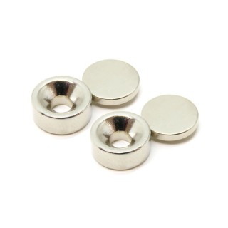 ボディマウント用マグネット Φ12×5mm(2pcs)/Φ12×2mm(2pcs) [0037-08]]