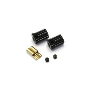スチールピニオンギヤセット(13T/2セット/ブリザードSR) [BLW1]