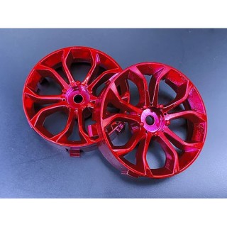 SUPER RIM Deep-SPIDER CHROME RED [TT-8025]]