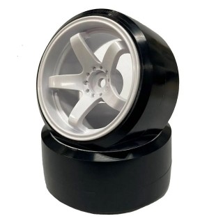 Nモデル Ver.3 30mm幅 offset6 ブラック 2個入 [TDW-262BK]