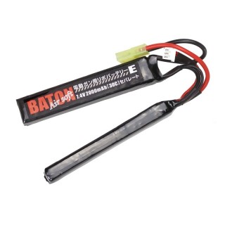 BATON リポ7.4V2000mAh30Cセパレート [BAS-97027]]