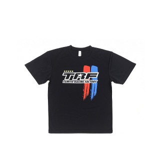 TRFドライTシャツ ストライプAタイプ ブラック M [67294]]