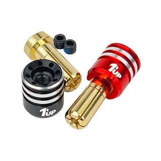 1up Racing Heatsink Bullet Plugs -5mm [1UP-HBP5M]]