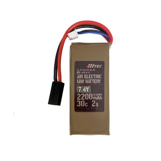 XPRAEG LiPo7.4V2200mAh30CミニSタイプ [XPRAEG22002S]]