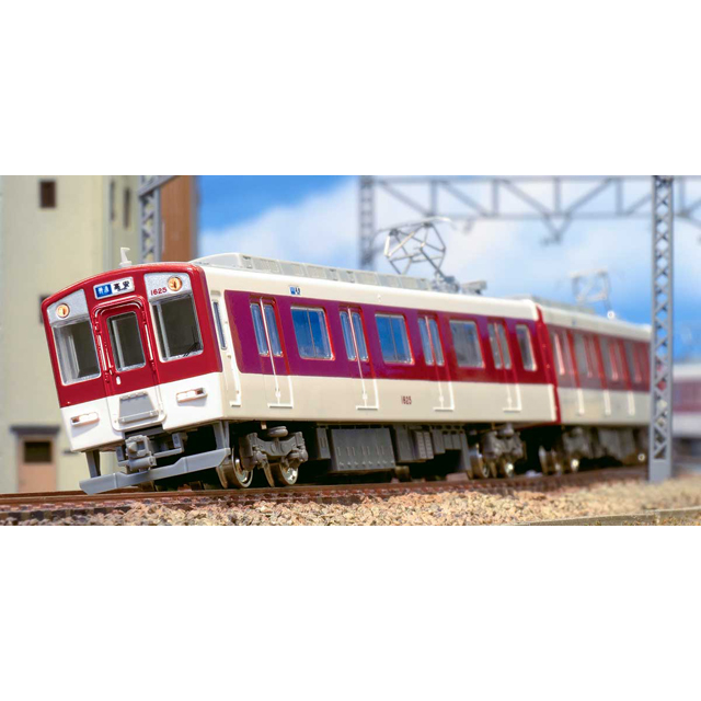 近鉄1620系(VVVFロゴ付き) 4両編成動力付きトータルセット(塗装