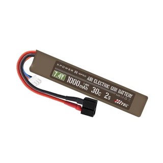 XPRAEG LiPo7.4V1000mAh30Cスティック(ディーンズ) [XPRAEG10002S-D]]